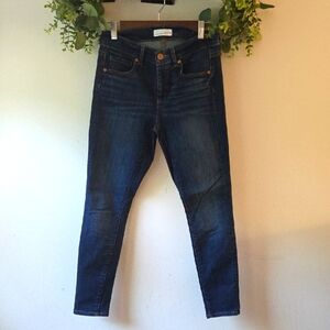 LOFT Dark Blue Skinny Jeans
